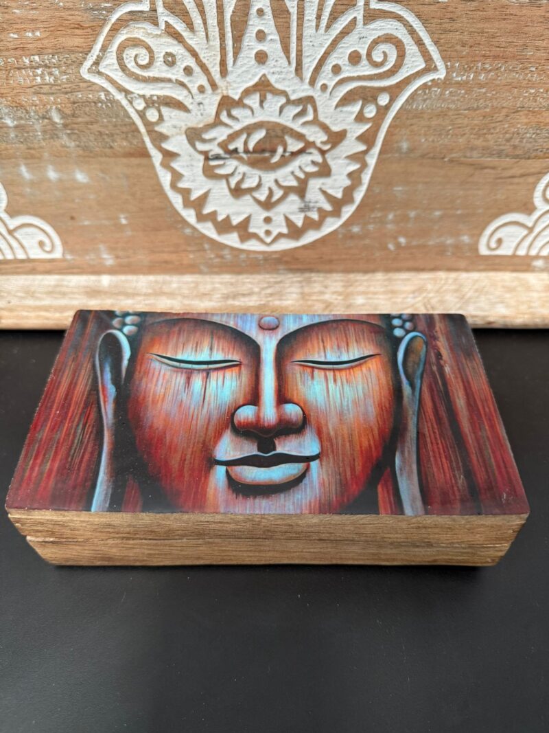 Caja Pequeña Esmaltada Buda