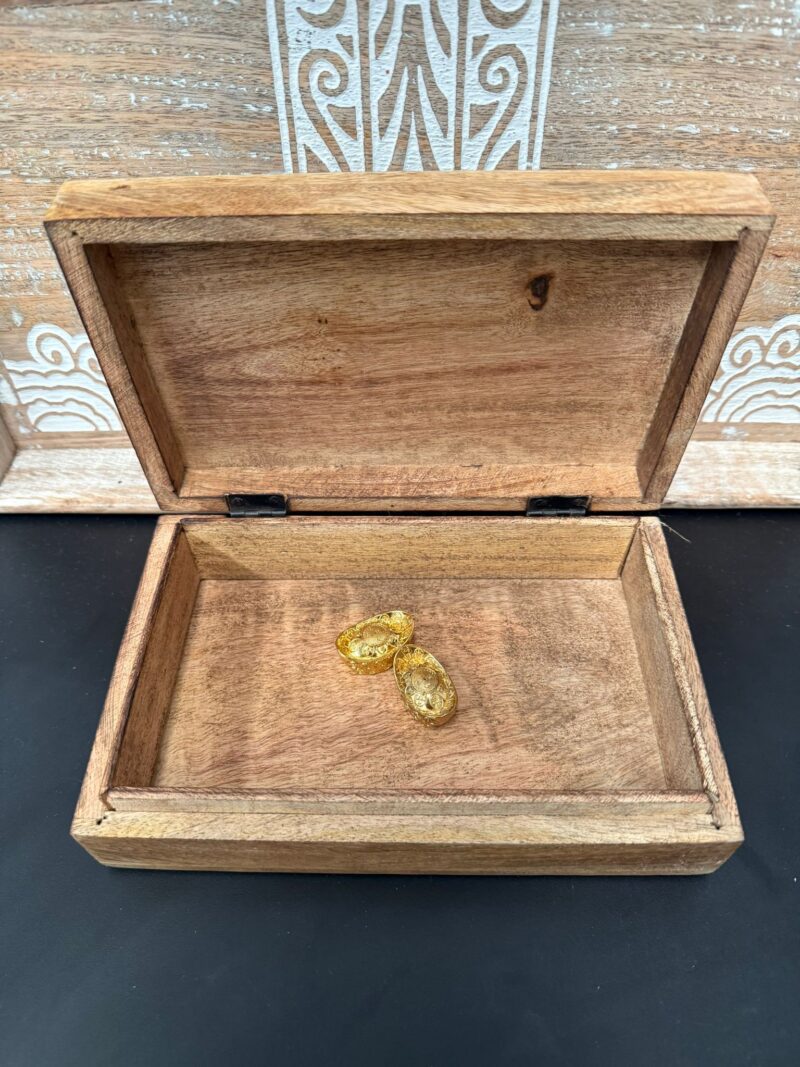 Caja Mediana Esmaltada Buda - Imagen 2