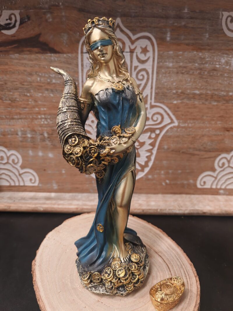 Diosa de la Fortuna Azul (21cm) - Imagen 2
