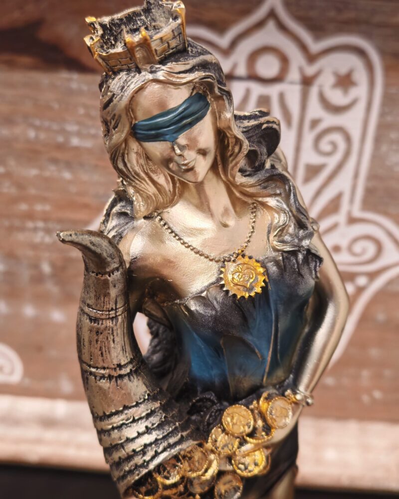 Diosa de la Fortuna Azul (28cm)
