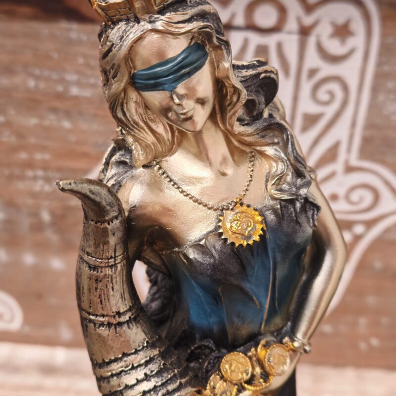 Diosa de la Fortuna Azul (28cm)