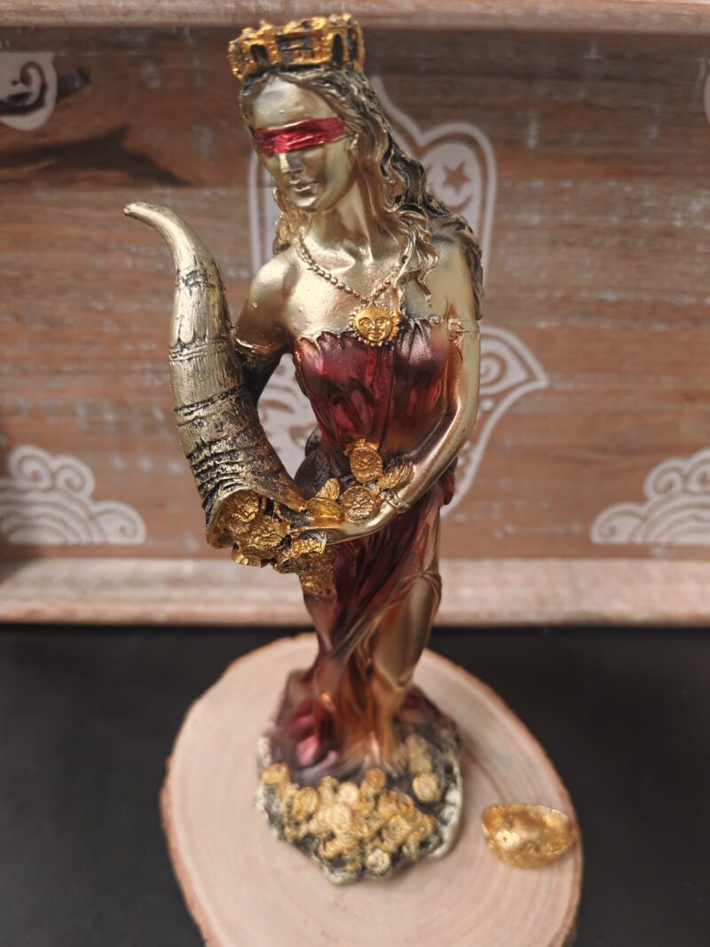 Diosa de la Fortuna Rojo (26cm) - Imagen 2