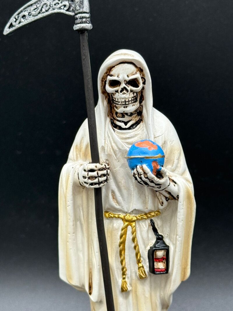 Santa Muerte Blanca 15cm