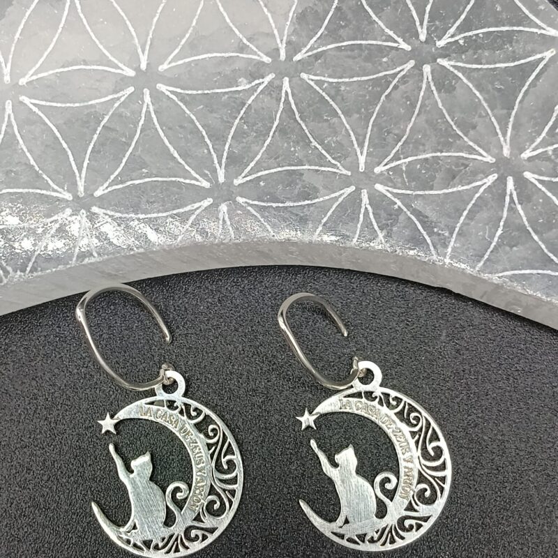 Pendientes ''La Casa de Zeus y Arión'' - Plata de Ley