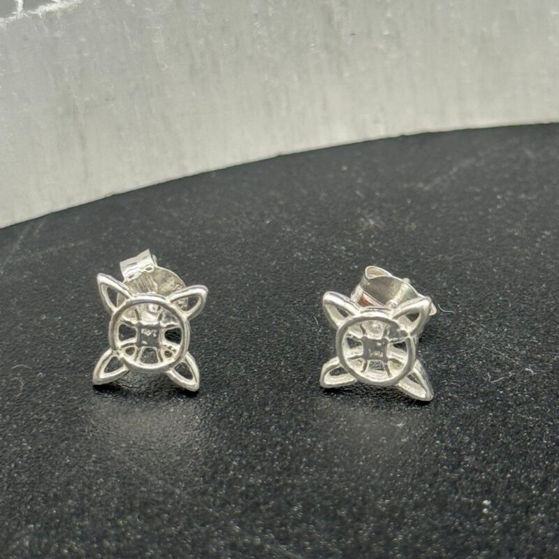 Pendientes Nudo de Bruja - Plata de Ley