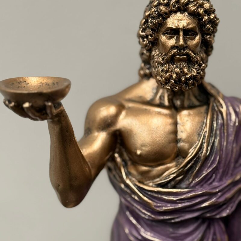 Figura Asclepio Morado 30cm
