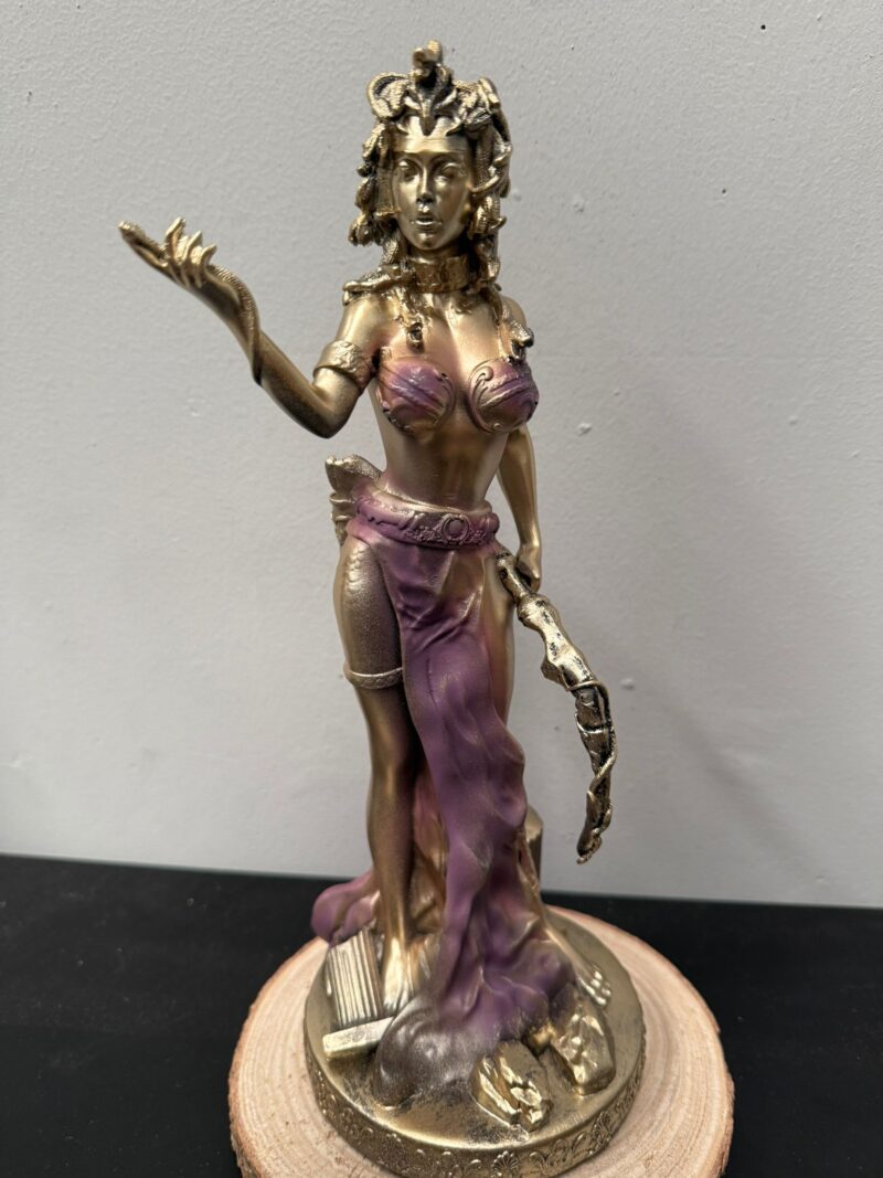 Figura Medusa Morada 28cm - Imagen 4
