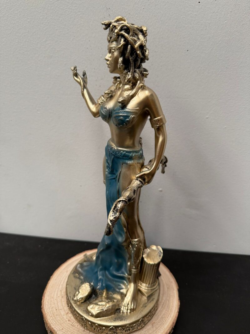 Figura Medusa Azul 28cm - Imagen 3