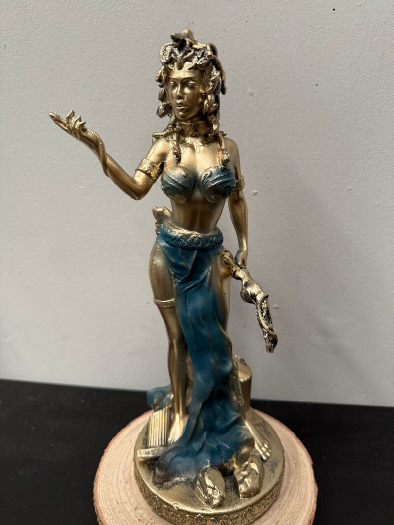 Figura Medusa Azul 28cm - Imagen 4