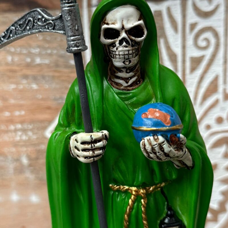 Santa Muerte Verde 20cm