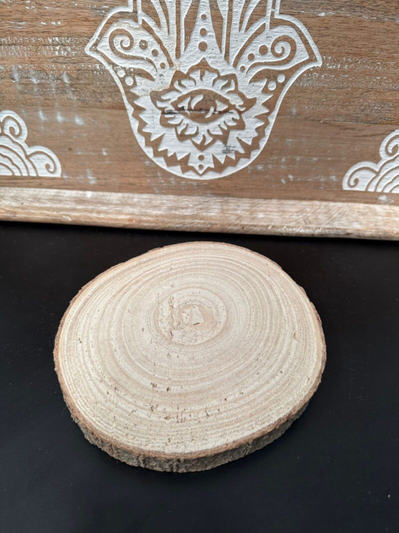 Plancha Madera Redonda