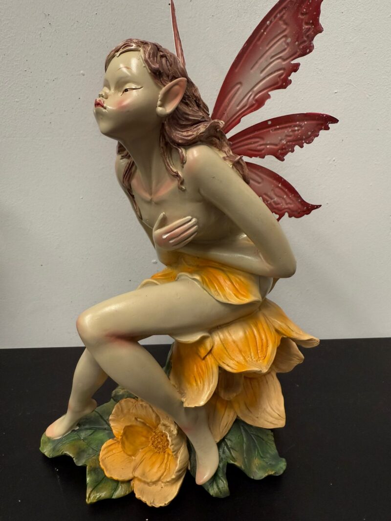 Hada 30cm Flor Amarilla Mod2 - Imagen 2