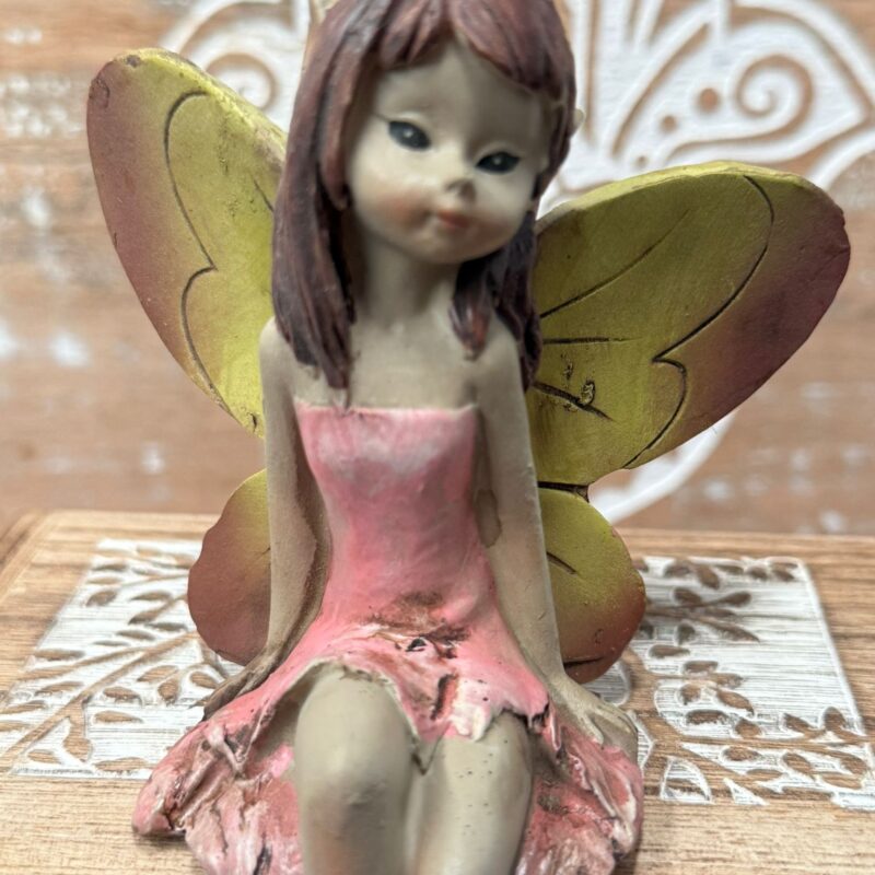 Hada Sentada Rosa