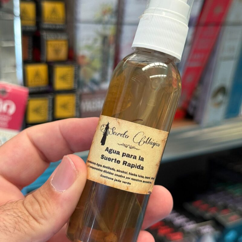 Agua Suerte Rápida "Secreto Mágico"