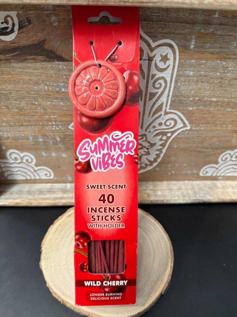 Incienso Summer Vibes (Cereza Silvestre)