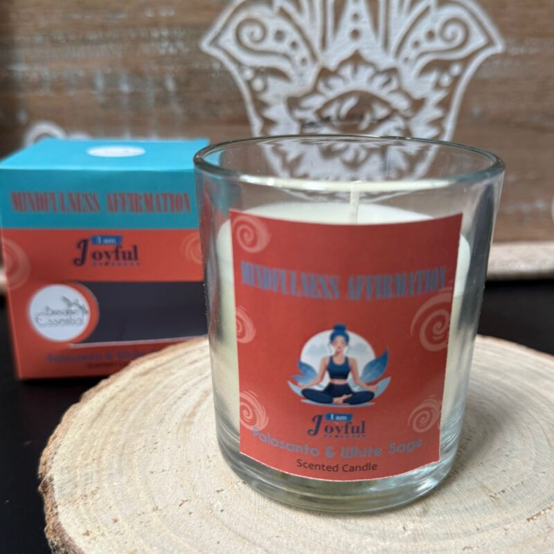 Vela Aromática Afirmación de Atención Plena