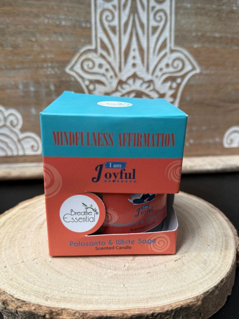 Vela Aromática Afirmación de Atención Plena - Imagen 2