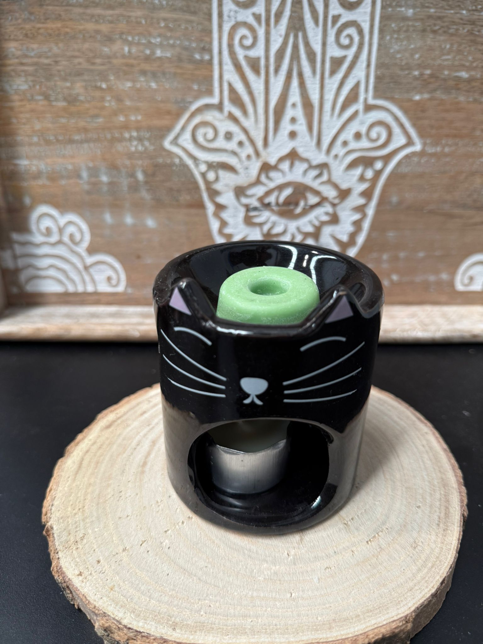 Quemador de Esencia Gato Negro (Mod 1) - Imagen 2