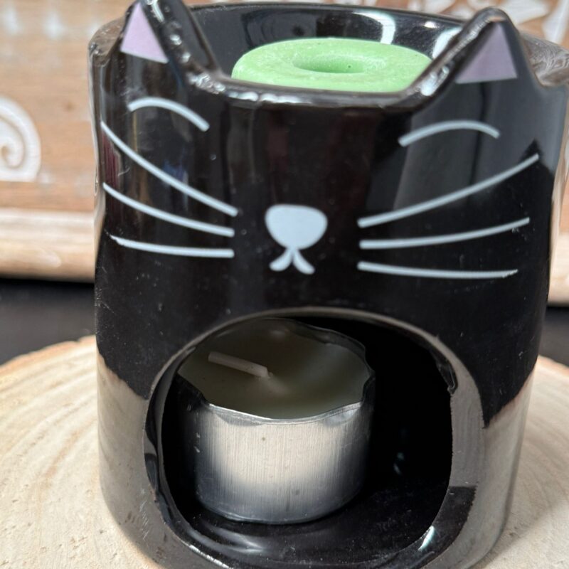 Quemador de Esencia Gato Negro (Mod 1)