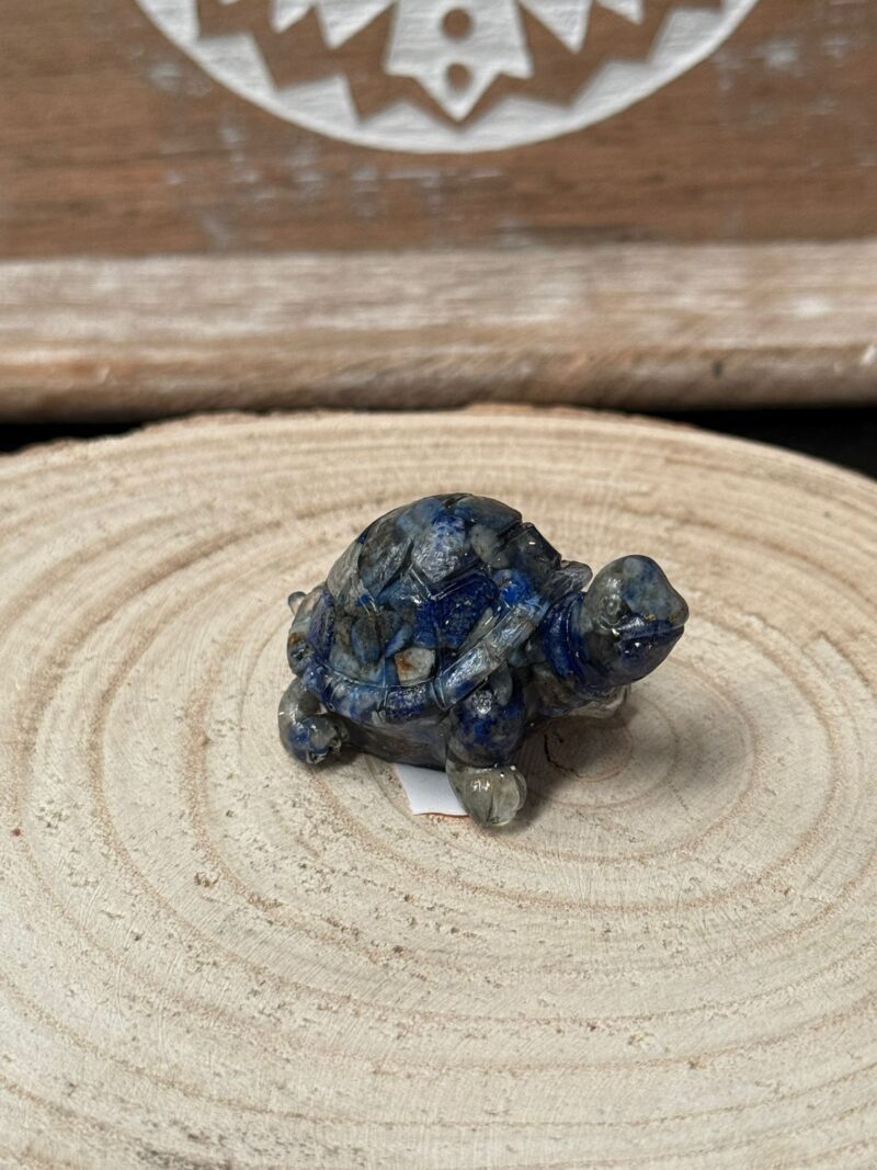 Tortuga Orgonita Lapislazuli