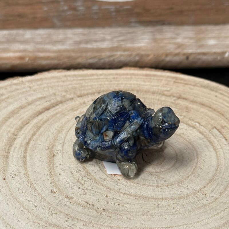 Tortuga Orgonita Lapislazuli