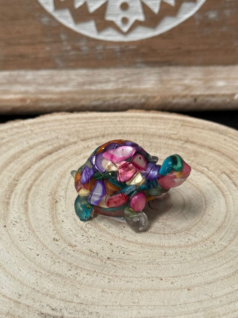 Tortuga Orgonita 7 Chackras
