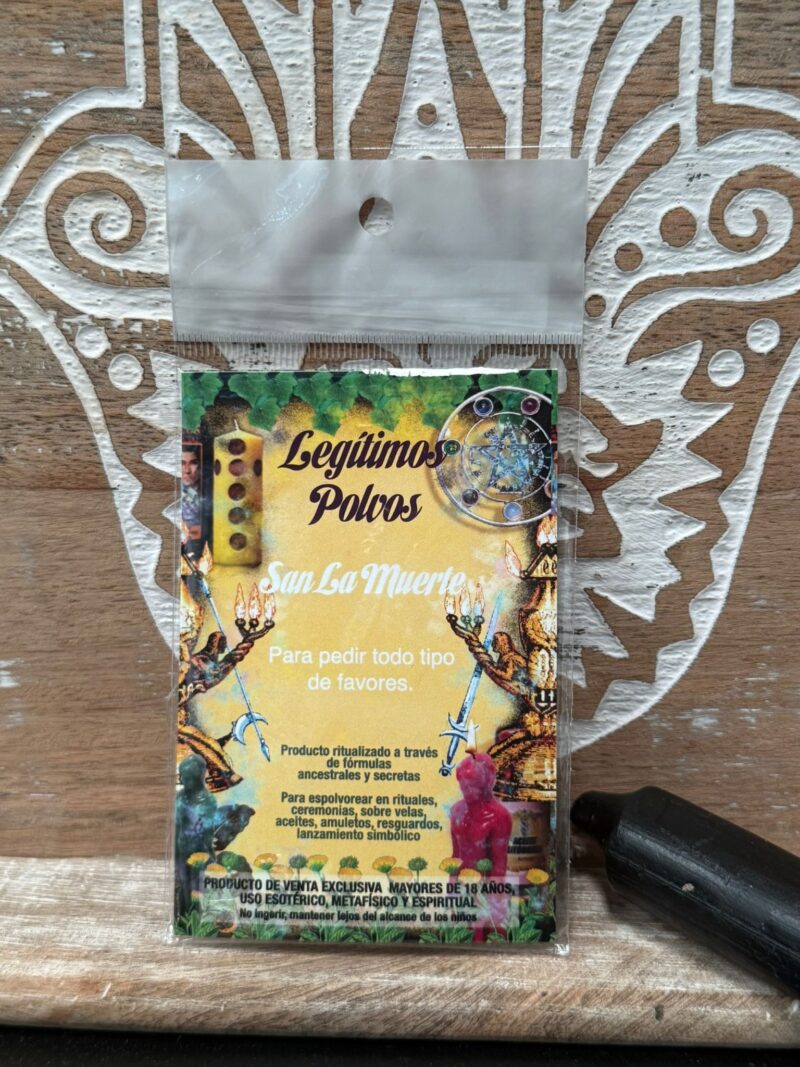 Legítimos Polvos Santa Muerte