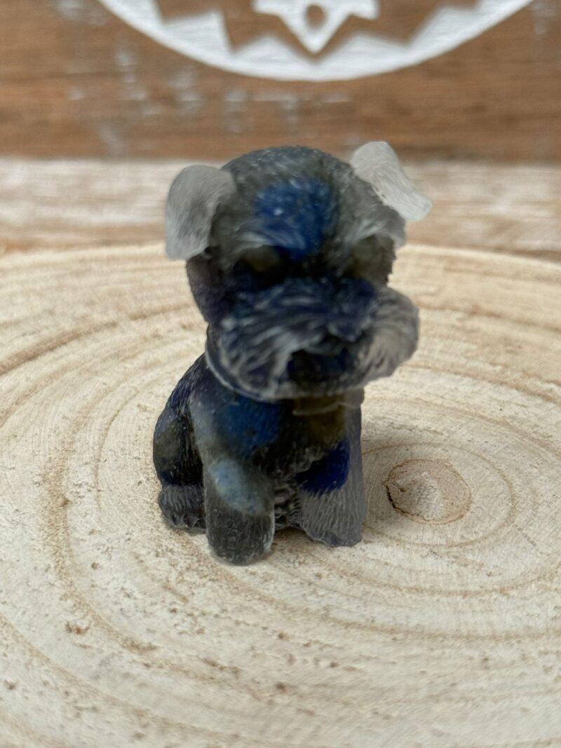 Perrito de Orgonita Lapislazuli (4 cm)