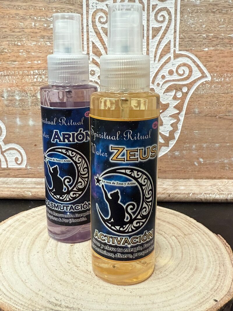 Agua Ritual Activación Zeus