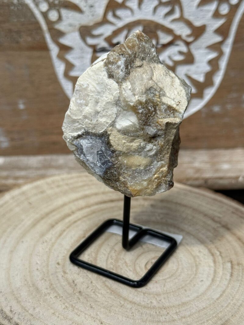Peana con Mineral Jaspe Cobra