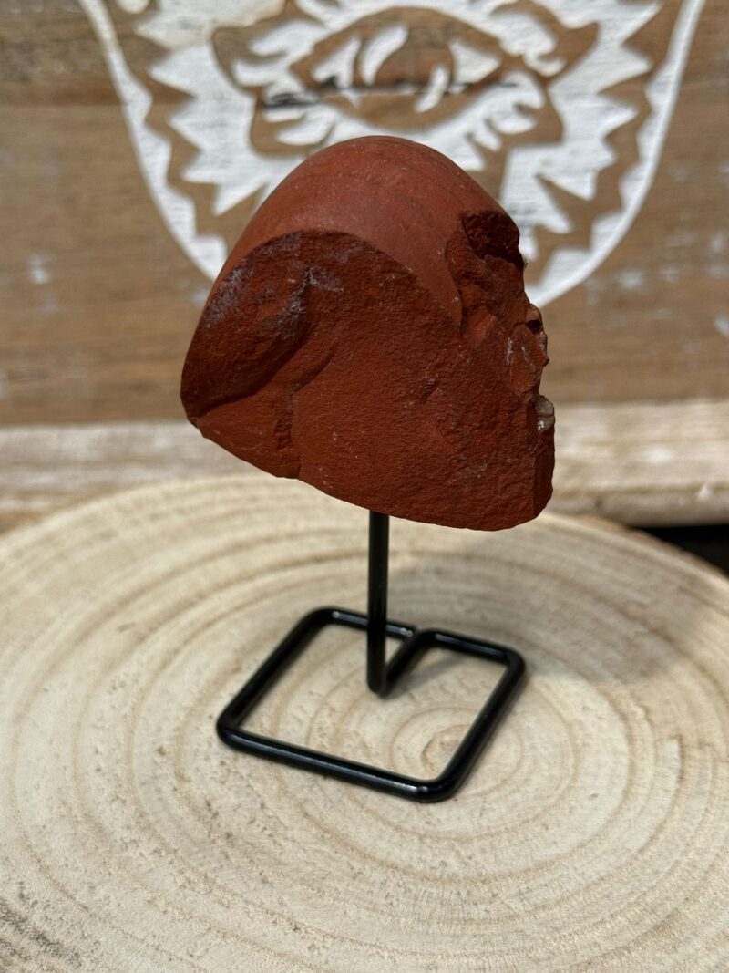 Peana con Mineral Jaspe Rojo
