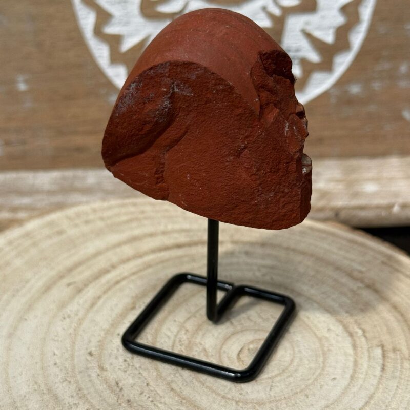 Peana con Mineral Jaspe Rojo