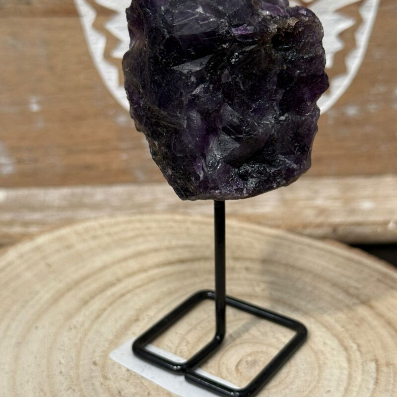 Peana con Mineral Amatista