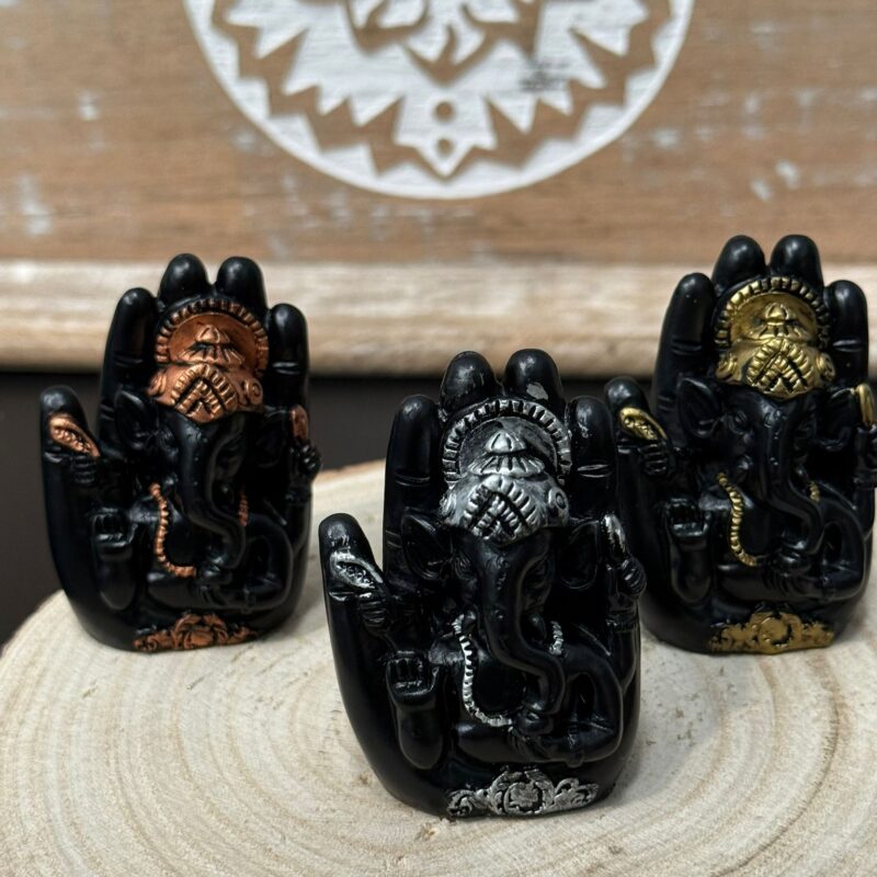 Ganesha En Mano Mini plateada