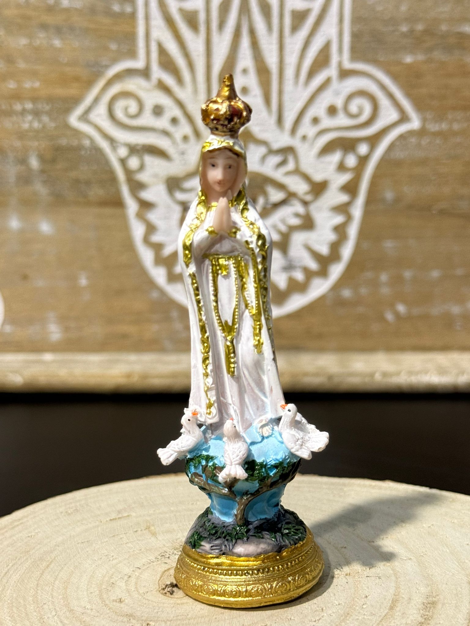 Virgen Fatima 15 Cm