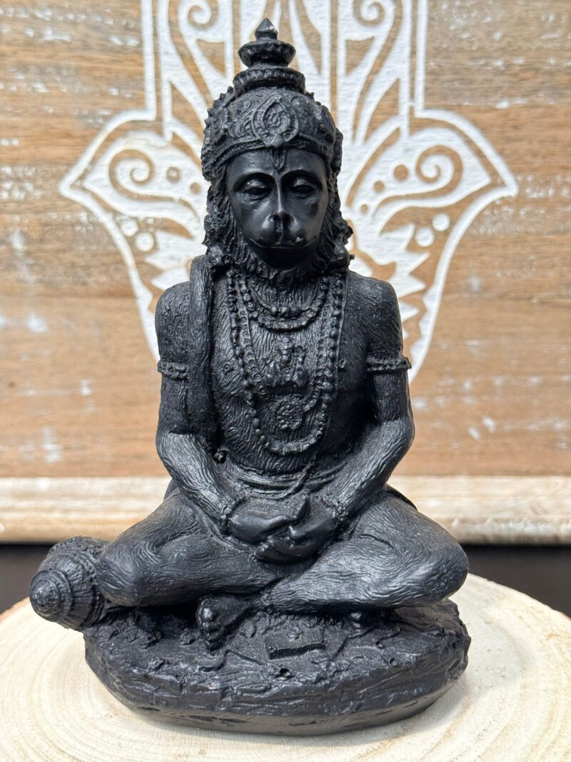 Figura Hanumân Color Negro 15 cm