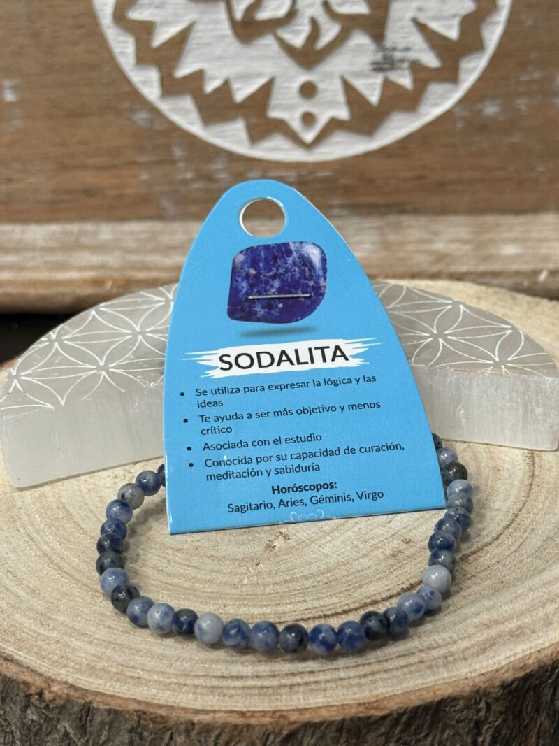 Pulsera Sodalita 4mm