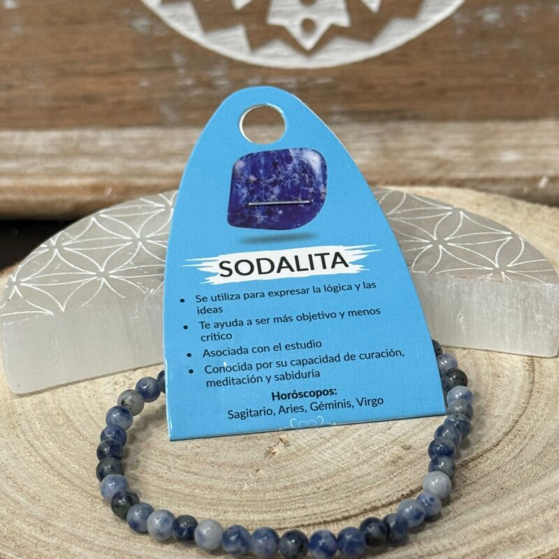 Pulsera Sodalita 4mm