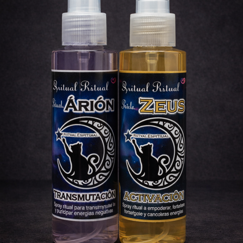 Agua Ritual Activación Zeus