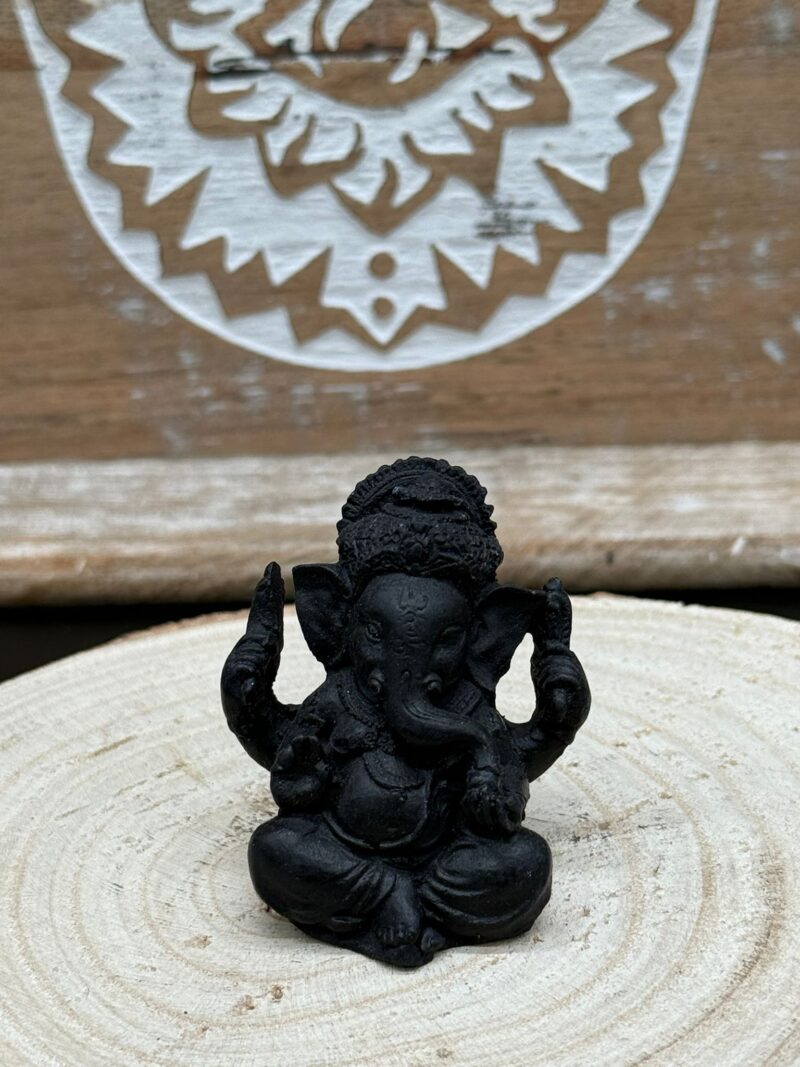 Ganesha Mini Negra 5 cm