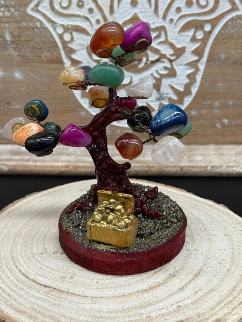 Árbol de la Felicidad Base Madera
