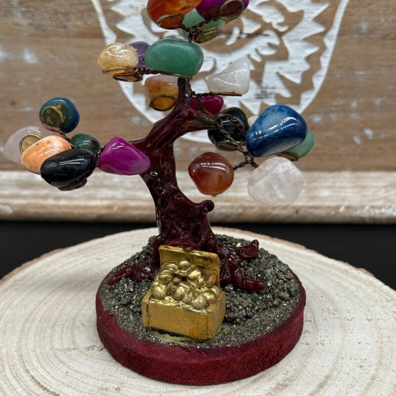 Árbol de la Felicidad Base Madera