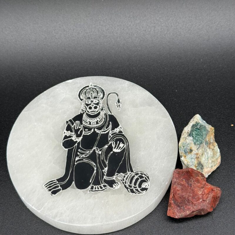Placa Selenita De Hanuman