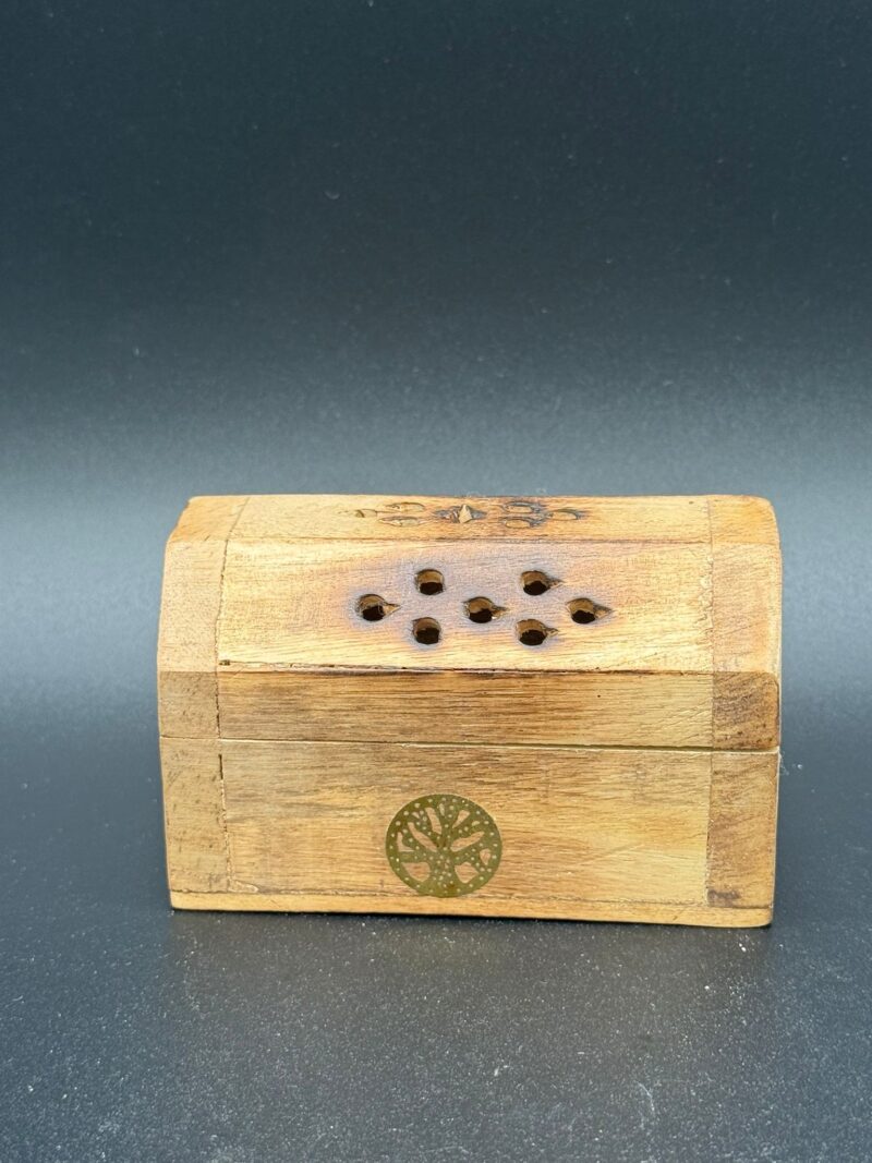 Baúl Para Conos de Incienso 9x5,3x5,85cm Árbol de Vida - Imagen 2