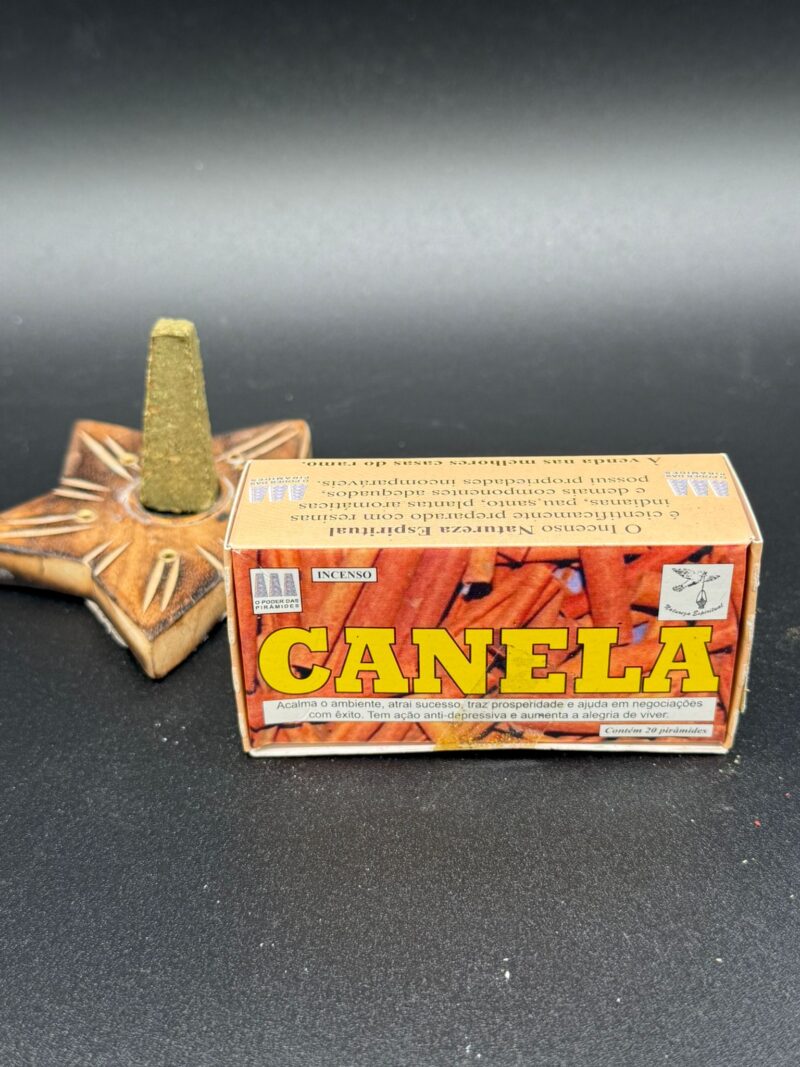 Pirámides De Incienso Canela -Defumador Brasileño-