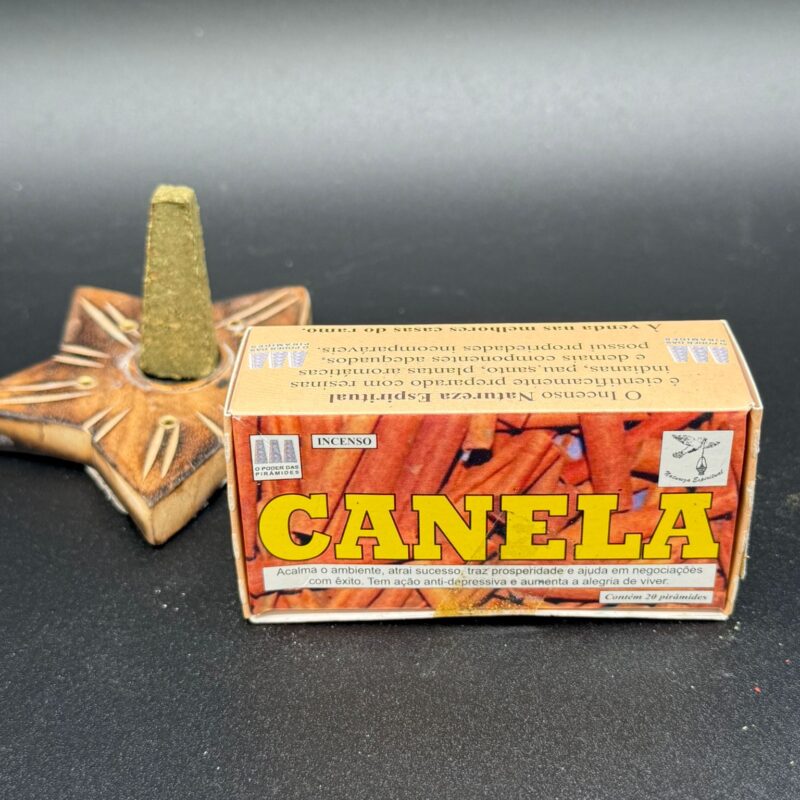 Pirámides De Incienso Canela -Defumador Brasileño-