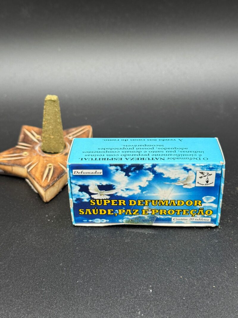 Pirámides De Incienso Super Defumador Salud ,Paz y Proteccion-Defumador Brasileño-