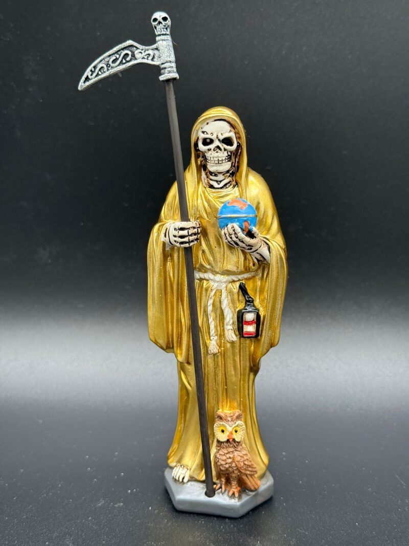 Santa Muerte Dorada 30cm - Imagen 2