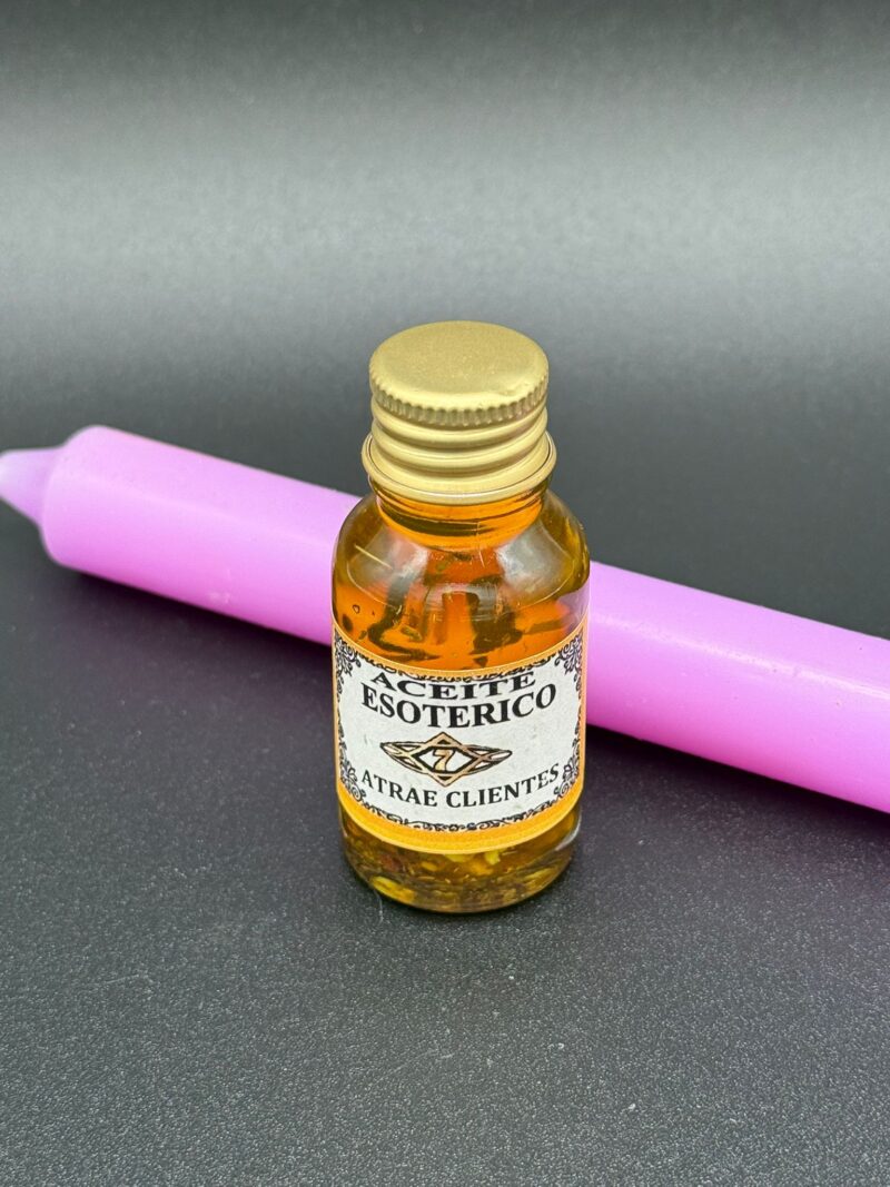 Aceite para Rituales Atrae Clientes