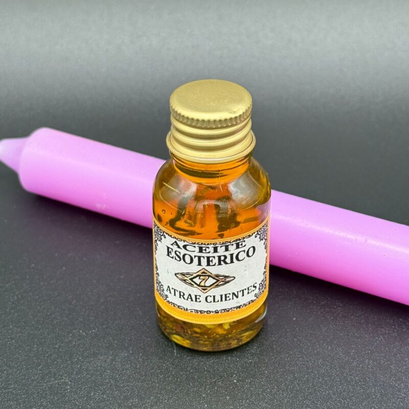 Aceite para Rituales Atrae Clientes